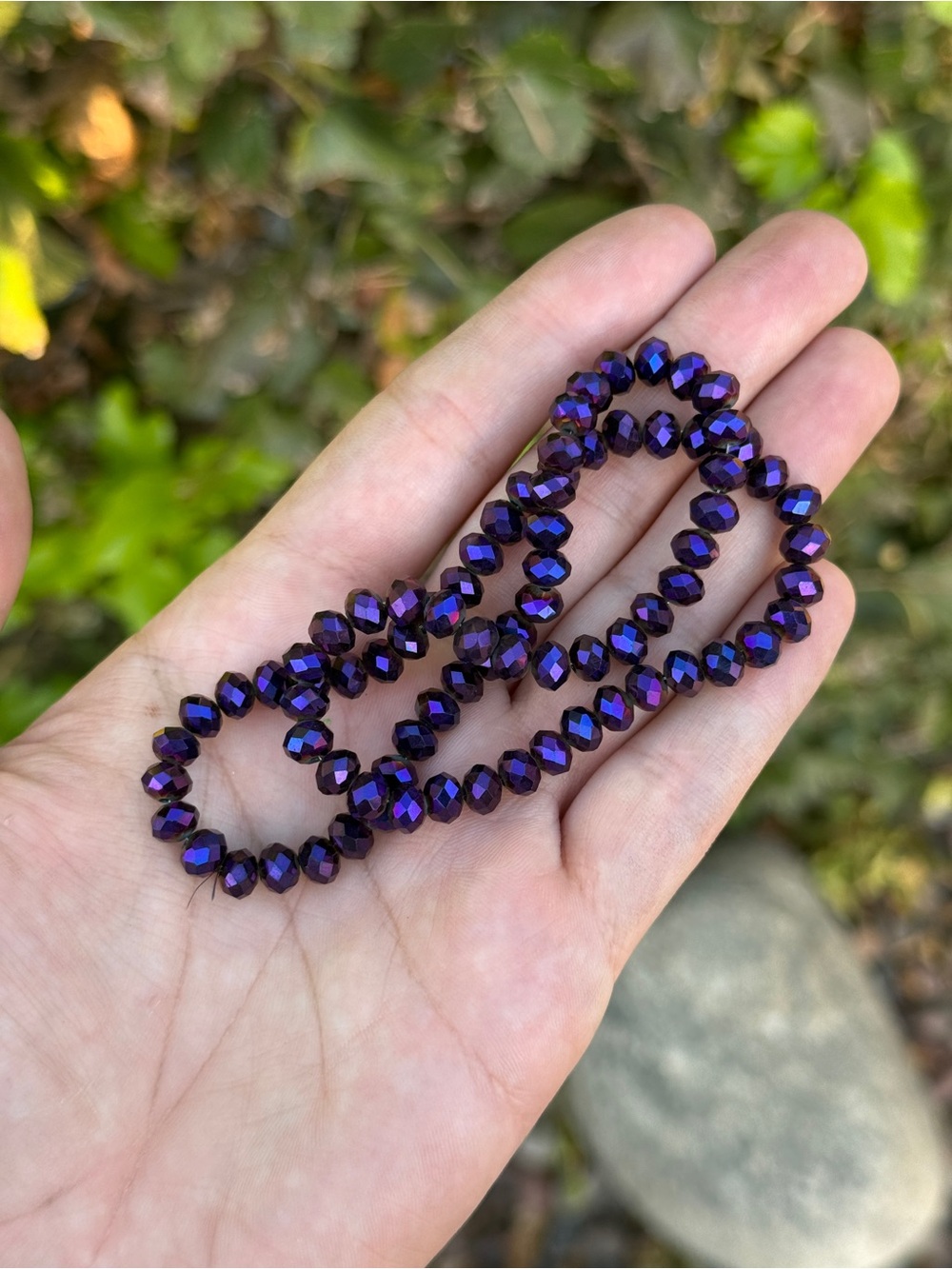 Bulk 12 Strands Glass Faceted Rondelle Beads - Picture 5 of 8